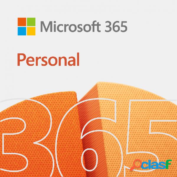 Microsoft 365 Personal, 1 Usuario, 5 Dispositivos,