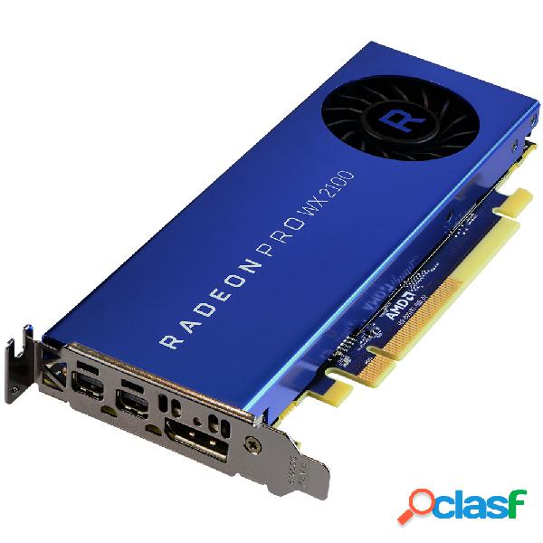 Tarjeta de Video AMD Radeon Pro WX 2100, 2GB 64-bit GDDR5,