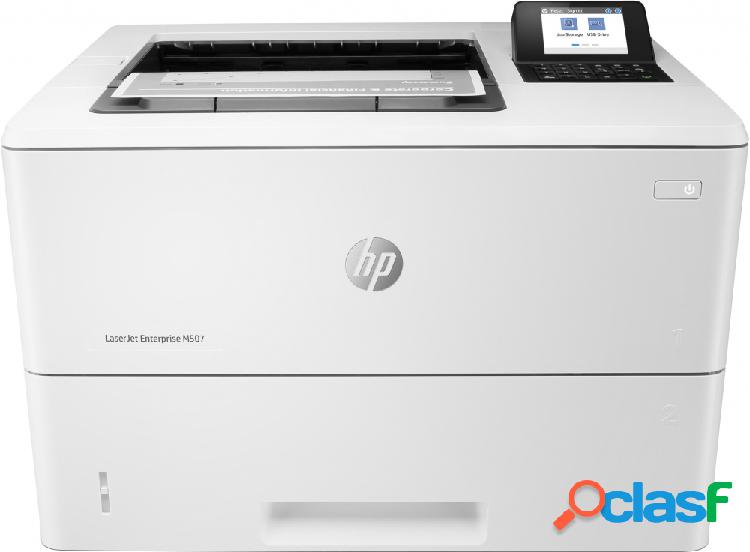 HP LaserJet Enterprise M507dn, Blanco y Negro, Láser, Print