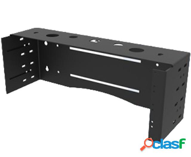 Laces Bracket de Pared LA100UBP4, 4U, hasta 40kg, Negro