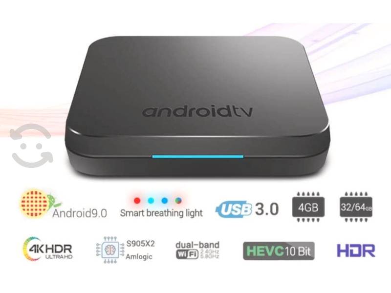TV box Mecool Km9 con Android 9