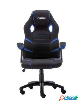 XZEAL Silla Gamer XST-50, hasta 120Kg, Negro/Azul