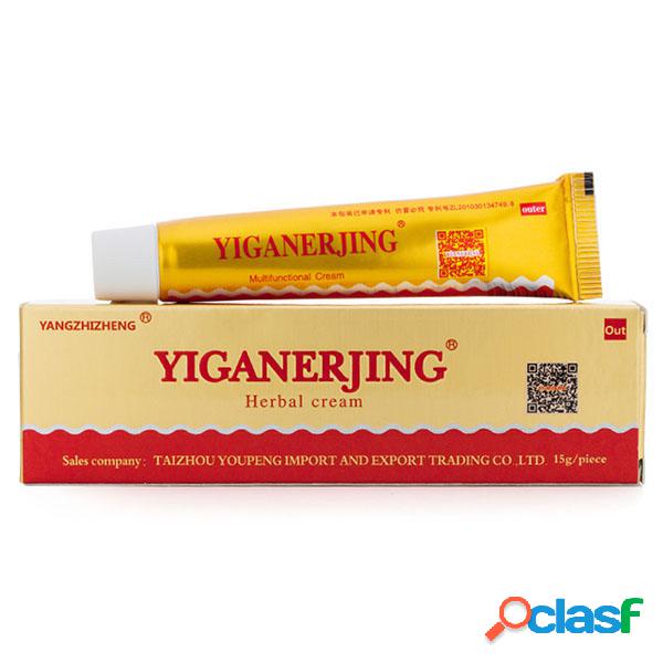 YIGANERJING Crema de hierbas Gel amarillo Cuidado de la piel