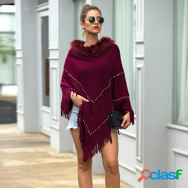 Season New Women's European and American Style Tassel Shawl