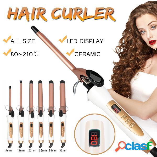 Rizador de salón giratorio eléctrico Cabello Cerámico
