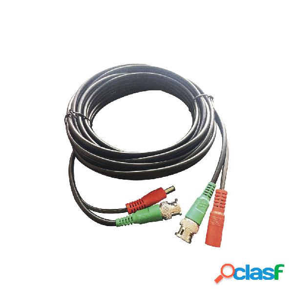 Epcom Cable Coaxial BNC/DC Macho - BNC/DC Macho, 5 Metros,