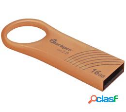 Memoria USB Blackpcs MU2102, 8GB, USB 2.0, Lectura 12MB/s,