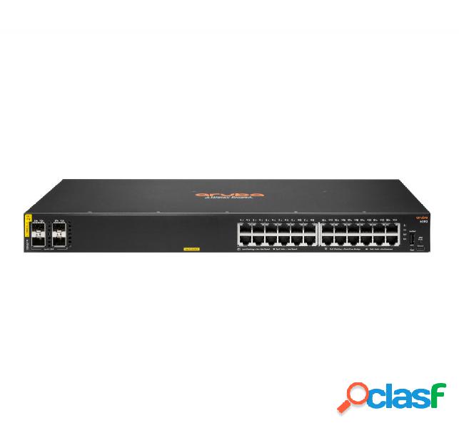 Switch Aruba Gigabit Ethernet CX 6000, 24 Puertos