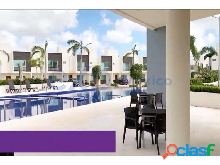Kings Residencial complex of luxury houses in Puerto Cancún