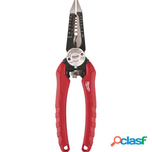 Milwaukee Pinza para Electricista 6 en 1, Rojo