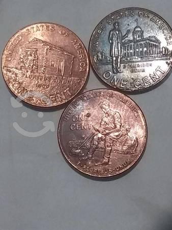 3 pennys lincoln cent 2009 escasas en eu