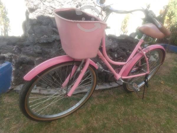 Bicicleta Vintage Rosa UrbanBike