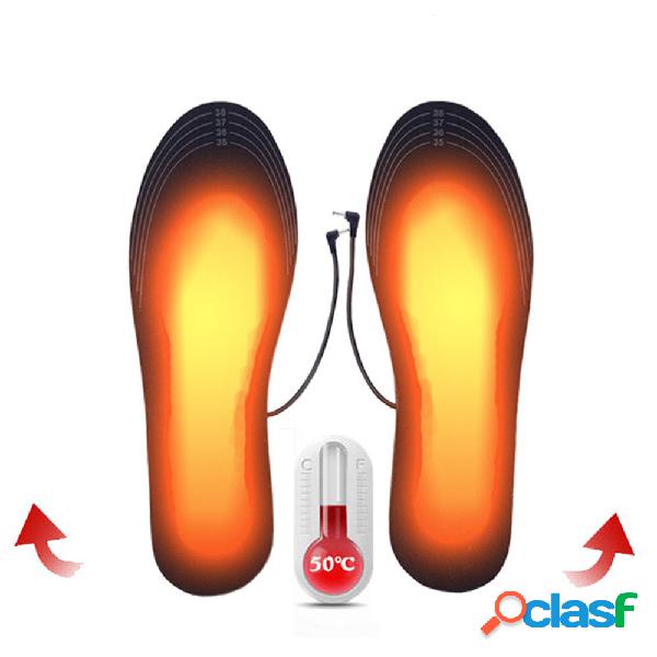 Calentador de invierno Plantilla USB recargable