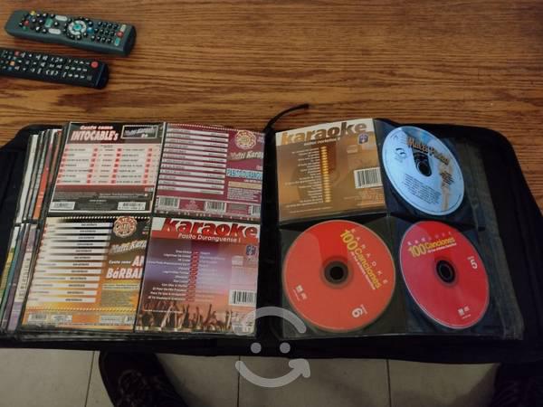 Colección de 85 cds para karaoke