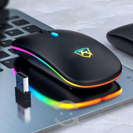 Durable Colorful LED Wireless Mouse Computer Lapto