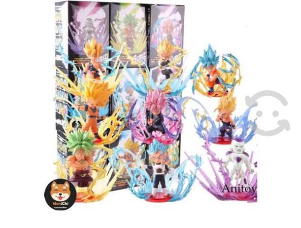 Goku Vegeta Dragon Ball Figura Set 9 Figuras Anime
