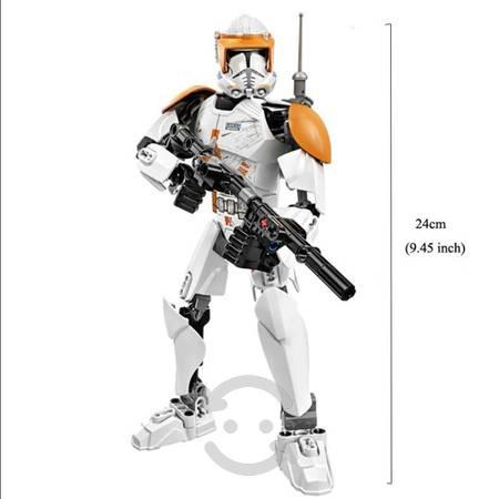 Lego Star Wars Clone Commander Armable Figura Star