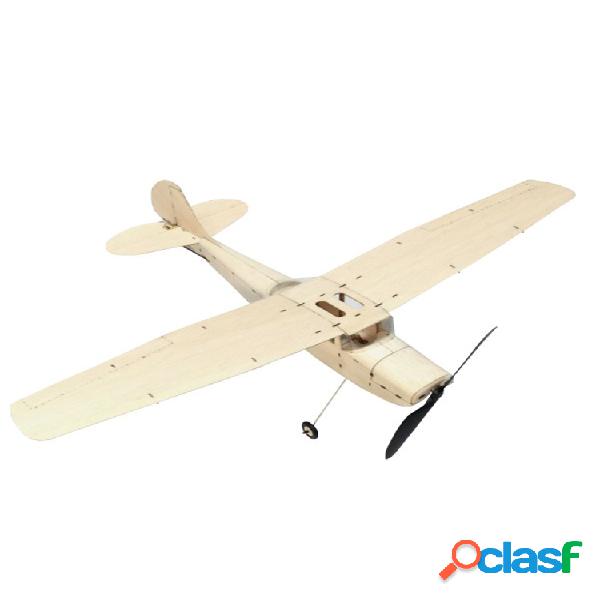 Mínimo RC Cessna L-19 460 mm Envergadura Madera de balsa