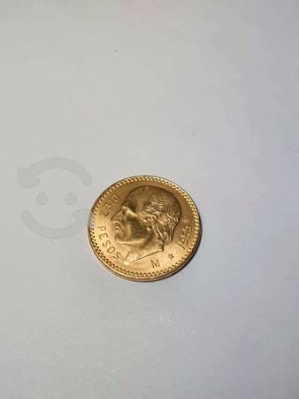 Moneda Hidalgo 10 pesos 22kt