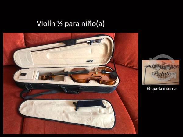 Se vende violín 1/2 para niño(a) oportunidad!