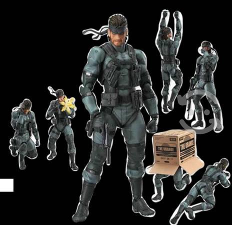 Solid Snake Metal Gear 243 Figma Figura Anime