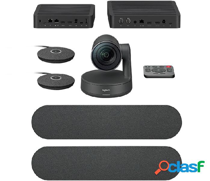 Logitech Sistema de Videoconferencia Rally Plus con