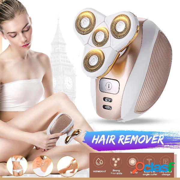 4 Cabezales de corte Mujer Eléctrico Cabello Extractor 4D