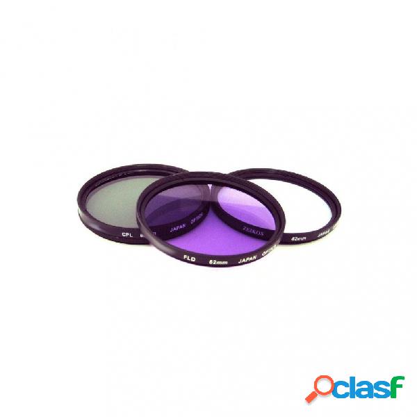 Bower Kit Filtro para Cámara Ultravioleta Polarizado, 3