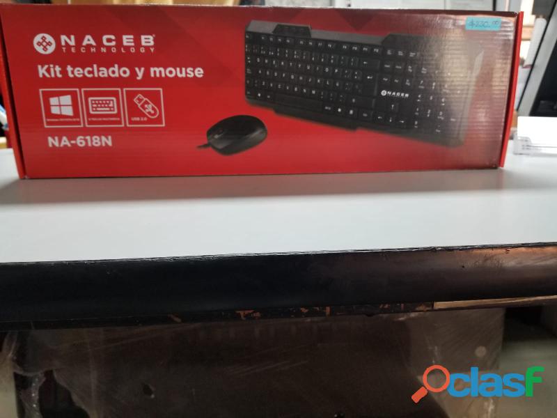 Kit de teclado y mouse