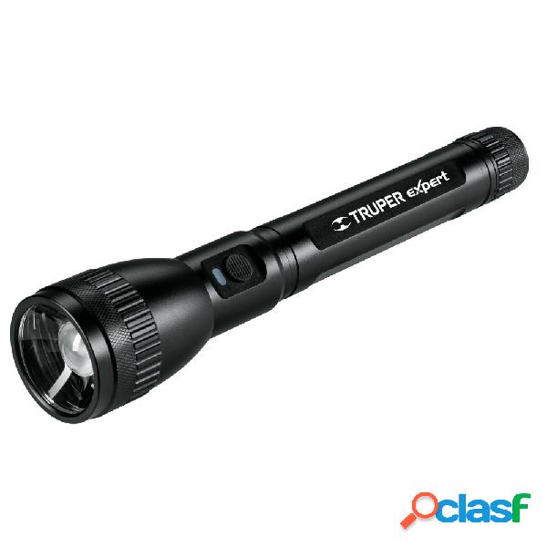 Truper Linterna LED de Mano Recargable LIXR-3D, 820