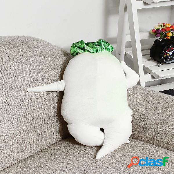 Almohada de rábano blanco de popularidad de 60 cm, almohada