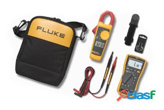 Fluke Kit Multímetro y Amperímetro Gancho, 0 - 600V