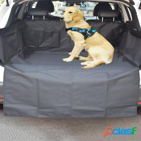Funda de asiento de coche impermeable para mascotas de larga