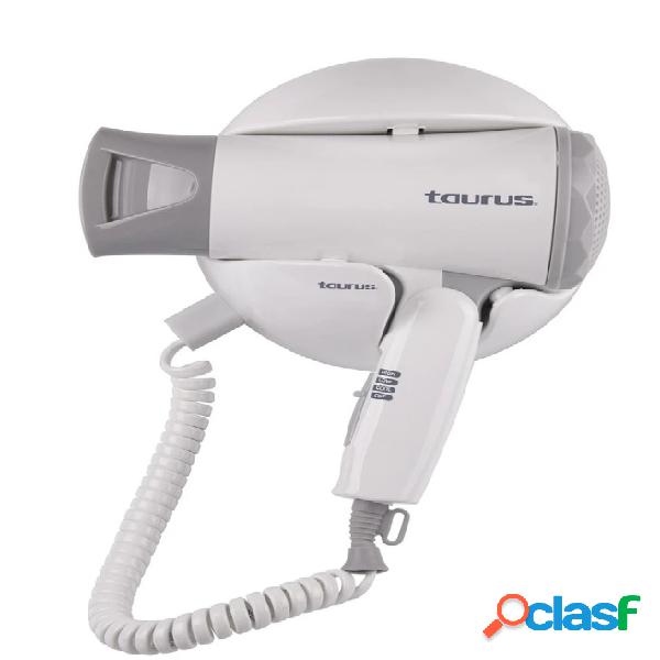 Taurus Secadora CHLOE, 2 Velocidades, 1400W, Blanco/Gris