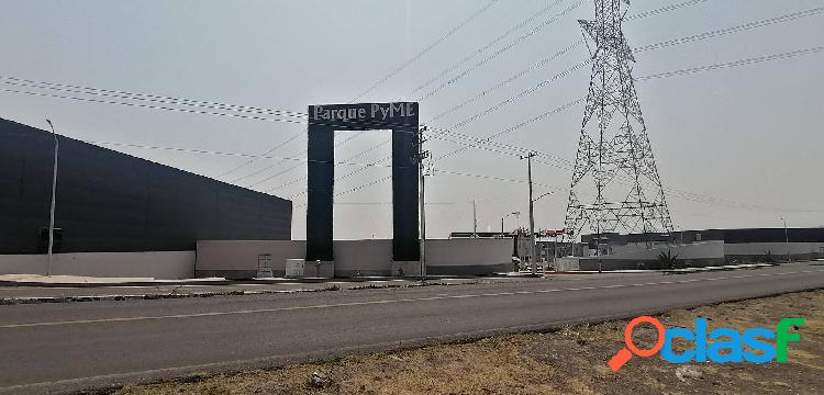 Venta Terreno Industrial en Parque PYME Querétaro