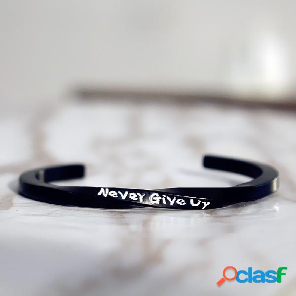 La pulsera para hombre de Mobius de las pulseras del pun ¢