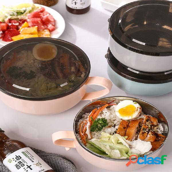 Cuenco de fideos instantáneos de acero inoxidable Comedor