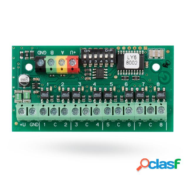 Jablotron Módulo de Expansión PG JB-118N, 8 Salidas, para