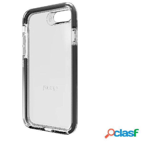 Gear4 Funda Piccadilly para iPhone 7, Negro/Transparente