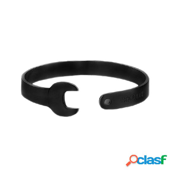 Pulseras para hombre de acero de titanio de la moda Pulsera