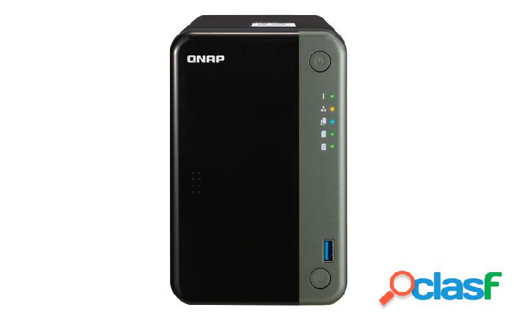 QNAP TS-253D NAS de 2 Bahías, Intel Celeron J4125 2GHz,
