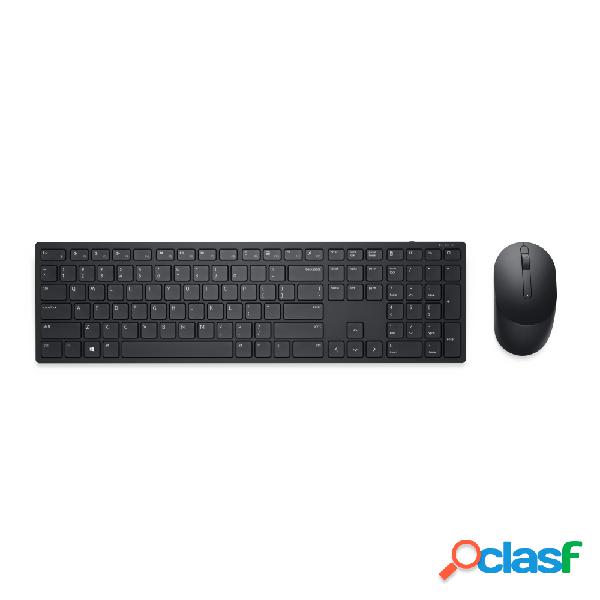 Kit de Teclado y Mouse Dell KM7321W, Inalámbrico,