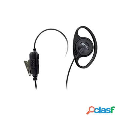 Otto Auricular con Micrófono con Solapa para Radio