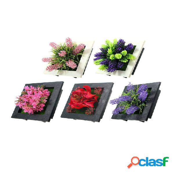 3D Beauty Creative Planta Frame Wall Art Decoration Flores