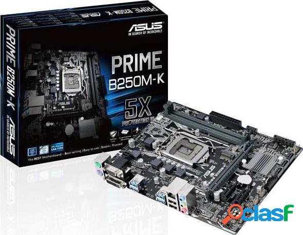 Tarjeta Madre ASUS micro ATX PRIME B250M-K, LGA1151, Intel