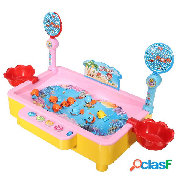 Pesca educativa Colorful Juguete magnético pesca Juego de