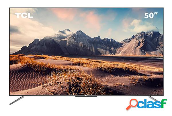 TCL Smart TV LED 50Q637 50", 4K Ultra HD, Widescreen, Negro