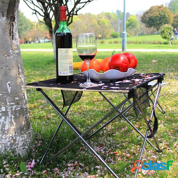 Mesa de barbacoa de picnic plegable portátil Mesa plegable