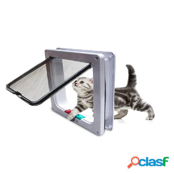 Cat Puppy Perro Solapa de seguridad segura cerradura Marco