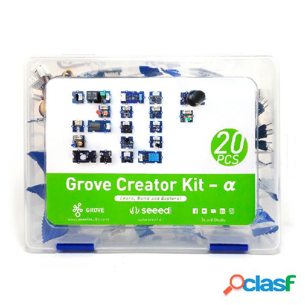 Seed Kit de Sensores Grove 20 en 1, Arduino, 20 Piezas